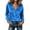 Blue, variant on ctdiral Womens Long Sleeve Collared Shirt Solid Color Button Doen Blouses Dressy Solid Color Shirts Fall Business Work Tops Black M