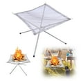 thumbnail image 3 of Zmoon Portable Camping Fire Pit Stainless Steel Mesh, 3 of 8