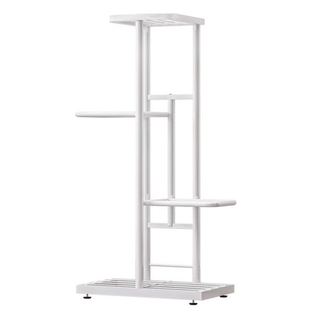 4-Tier Display Shelf Flower Pots Rack Plant Stand Potting Ladder Planter Stand Heavy Duty Storage Shelving Rack For Potted Plants