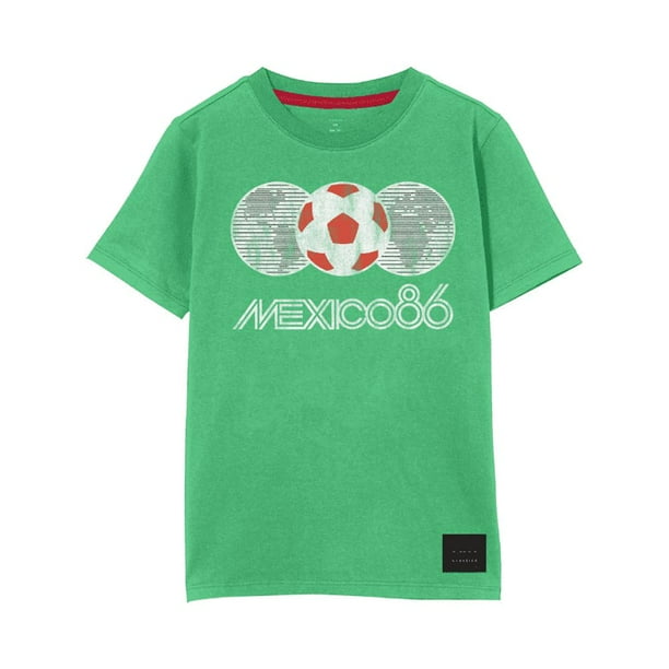 Playera México 86 Apparel Talla G Verde