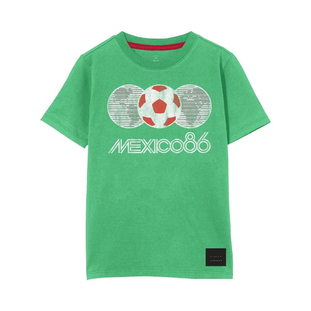 Playera México 86 Apparel Talla G Verde
