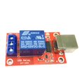 thumbnail image 2 of LOVIVER Lecteur USB Module Relais 5V 1 Canal Ordinateur Contrôlé Carte Relais, 2 of 5