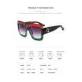 thumbnail image 5 of Large Oversized Square Luxury Sunglasses Gradient Lens Vintage Women Fashion New, 5 of 26