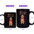 thumbnail image 4 of Happy Thanksgiving Bloodhound with Turkey Pumpkins Autumn Vibes Mug Dog Lover Coffee Tea Cup - 12018, 4 of 4