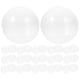 thumbnail image 1 of ColoMX 20 bolas transparentes para máquinas de garras, bolas de plástico multifuncionales para juguetes giratorios, 1 of 7