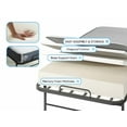 thumbnail image 3 of BALUS 31"W Folding Bed with Mattress of 5" Thick Memory Foam Mattress, Portable Foldable Roll Away Adult Bed for Guest, 3 of 7
