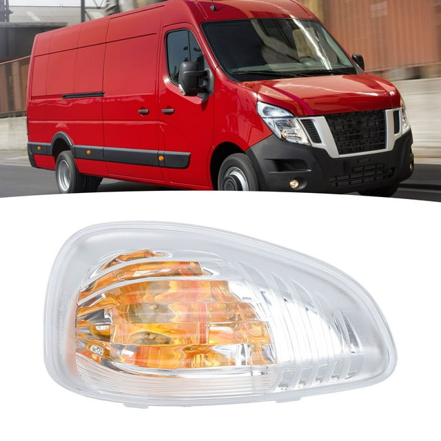Lente De Luz De Señal De De Espejo Retrovisor, Lente Indicadora De Espejo Retrovisor Impermeable Para Master MK3