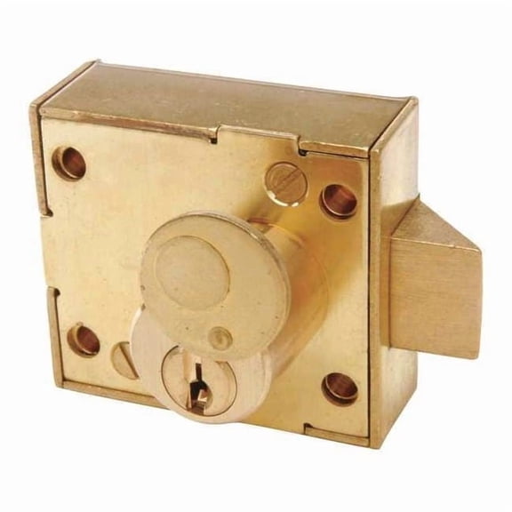 Ccl Enclosure Deadlatch Locks,Silvr,Rectang 15481RS