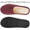 thumbnail image 5 of VONMAY Women's Cozy Slippers Two-Tone Indoor Outdoor House Shoes, 5 of 7