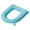 Blue, variant on Washable Waterproof Toilet Seat Cushion, All-Season Soft EVA Toilet Seat Cover Pad with Handle, Universal Adhesive Reusable Toilet Lid Mat for Bathroom