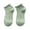 Green, variant on SOFTCCLO Womens Socks Ruffle Edge Spring Summer Thin Solid Cotton Short Socks Soft Lightweight Ankle Socks for Women Brick Red One Size