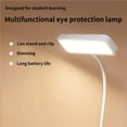 thumbnail image 4 of Clip En La Luz De Escritorio Con Manguera Flexible Lámpara De Mesa De Atenuación Continua Funciones Múltiples Lectura Luz Nocturna Protección Ocular Para Sala De Estudio Dormitorio Serendint HA012845-00, 4 of 7