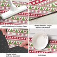 thumbnail image 3 of White Christmas Folk Pattern Kitchen Rug Mat,Kitchen Runner Rugs Non Skid Washable,Decorative Kitchen Floor Mats for Kitchen,Sink,Laundry,17"X47", 3 of 5