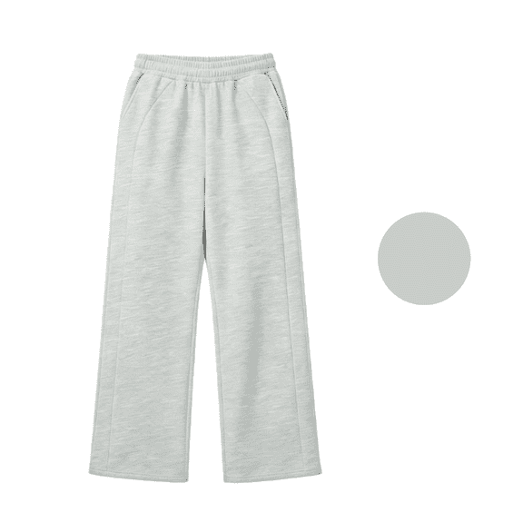 Liyamei Kids Solid Color Sporty Casual Pants with Elastic Waist for Active Play Size 5-14 Years