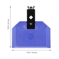 thumbnail image 2 of KAKOWELY Cow Bell Durable Drum Accessory Percussion Part Musical Instrument Musical Toy,5.94X"X4.96"X1.57", 2 of 4