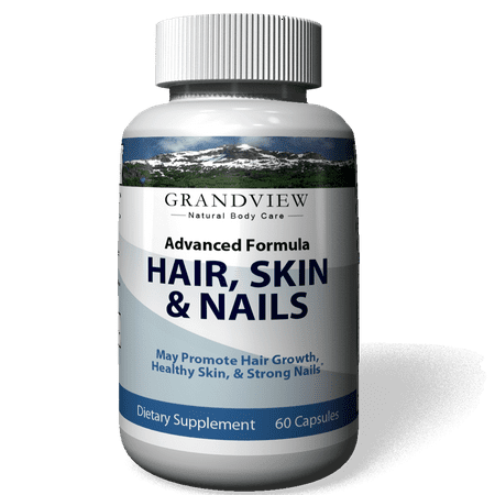 HAIR, SKIN & NAILS Care - Provides Strength, Structure, and Body to Hair. Promotes Strong Healthy Nails. Helps  Hydrates Skin for a Healthier Complexion Healthy Blood Cell (Best Supplement For Nail Growth)