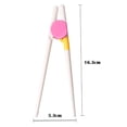 thumbnail image 2 of 1 Pair Training Children Beginners Chopsticks - Fun and Easy to Use Cheater Chopsticks, Learning Chopstick Helper, Plastic Practice Chopsticks for Kids & Adults - Reusable & Dishwasher Safe, 2 of 4