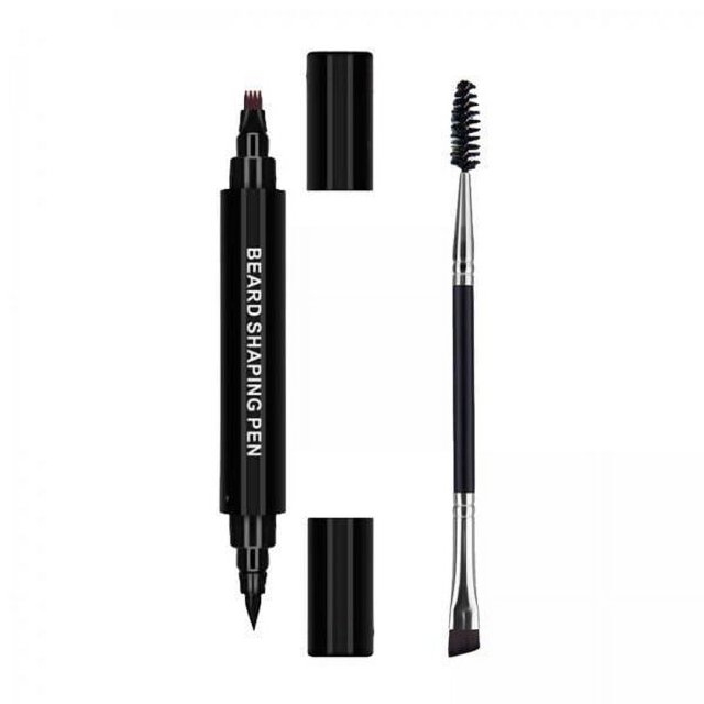 Milaget 2X Beard Hair Filler Pen Sharpen & Define Clear Beard