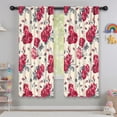 thumbnail image 5 of Blackout Kids Curtains,Pioneer Flower Floral Print Pattern Childrens Insulated Curtains Set Of 2,Bedroom Essentials,Toddler Room Decor 42"x63", 5 of 5