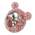 thumbnail image 5 of UsilkU Car Air Vent Fragrance Decoration Sparkly Rhinestones Cute Shape Interior Vehicle Decoration Pink Accessories (3.54 inches / 9 cm), 5 of 9