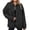 Grey, variant on Oversized Solid Color Boyfriend Denim Jacket Women Long Sleeve Relaxed Layering Jean Coat 1PC S-XL