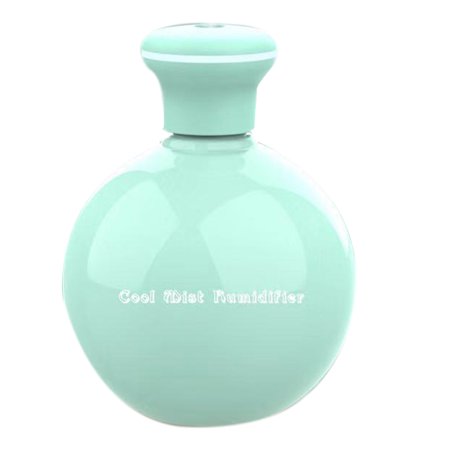 

USB Mini Car Humidifier Office Three-In-One Air Atomization with Light Colorful Desktop Humidifier(Green)