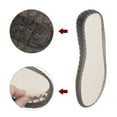 thumbnail image 4 of Uxcell 1pair Shoes Outer Soles Pad US Size 7.5 Non Slip Mesh Mat Woven Protector Bottom for DIY Slipper Sandals, Grey, 4 of 6