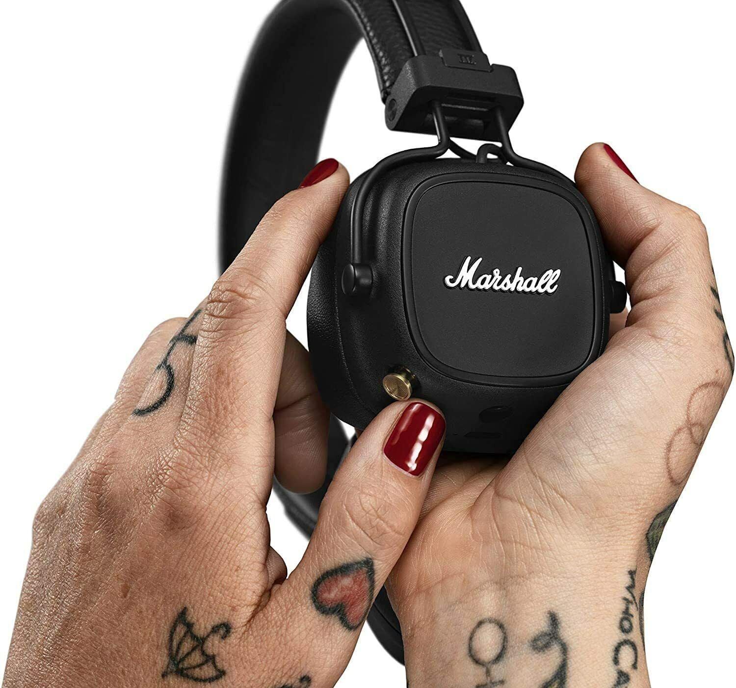 Marshall Major IV On-Ear Bluetooth Headphone - Black - Walmart.com