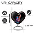 thumbnail image 2 of Yatskia Colorful Saxophone Mini Memorial Keepsake Urns for Human Ashes Adult Men and Women, Little Cremation Keepsake Urn for Ashes Adult Male, (Heart Pack of 1, 3 Inch), 2 of 8