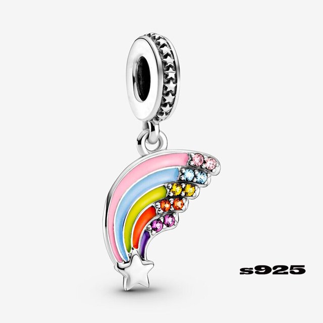Abalorios de plata de ley 925 auténtica, abeja, globo aerostático, cuentas de corazón, se adapta a la pulsera Pandora Original, regalo, joyería DIY