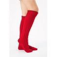 thumbnail image 2 of Kiibsot Women's Cable Knit Long Boot Stocking Socks Knee High Winter Leg Warmers, 2 of 4