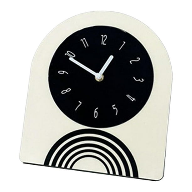 Reloj de pared nórdico elegante estudio sala de estudio sala de estar hogar arte creativo simple No oscilante 30 cm x 255 cm