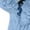Blue, variant on Classic Crewneck Sweatshirts for Women Embroidery Blank Loose Fit Pullover Preppy Clothes for School or Game Day
