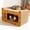 MD-TV, variant on Cat Scratcher House, 2 in 1 Cat Bed and Cave with Hanging Ball Toys, Wooden Scratching Board for Kittens and Adult Cats