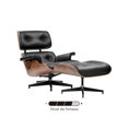 thumbnail image 1 of Silla replica Eames Lounge Ottoman - Nogal con Negro WEIK Lounge Ottoman/Trendy, 1 of 8