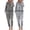 Middle Grey/Black Star, variant on Ekouaer 2 Pack Womens Pajama Sets Long Sleeve Lounge Sets Soft Pj Sleepwear Loungewear Black & Blue Medium
