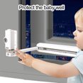 thumbnail image 1 of YAOMOBB Casement Limiter Adjustable Window Lock Thickened with Child Protection for High Buildings, 1 of 6