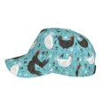thumbnail image 5 of Disketp Lovely Roosters Print Baseball Caps For Outdoor Sports Fashion Casual Outdoor Caps Men Women, 5 of 8