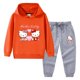 thumbnail image 3 of Hello Kitty-suéter con capucha para niña, suéter informal, pantalones, traje de manga larga cómodo de algodón de dos piezas, novedad, 3 of 5