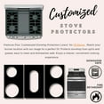 thumbnail image 2 of Premium Plus Stove Protectors for GE Gas Range Model JGBS66REKBB, Custom Cut, Easy to Clean Stove Liner, Made in the USA., 2 of 8