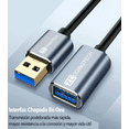 thumbnail image 2 of Cable de Extensión USB 3.0 Macho A Hembra 2 Metros High Speed BLOOSOM, 2 of 6