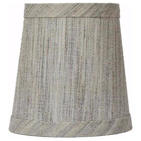 Connect Mini Track Pendant Shade - Urbanest Linen Mini Chandelier Lamp Shade, 3x3x4