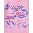 thumbnail image 2 of The Children's Place Girls Short Sleeve Applique Graphic Top, Sizes XS-XXL, 2 of 3