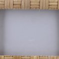 thumbnail image 3 of Benjara BM231264 9 in. Rattan Photo Frame with Interwoven Design, Brown, 3 of 3