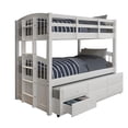 thumbnail image 2 of Acme Micah Bunk Bed (T/T) w/Trundle & Storage White, 2 of 4