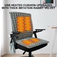 thumbnail image 3 of Viflosae USB Heating Seat Cushion Office Outdoor Car Chair Pad Electric Winter Heating Pad Electric Blanket, 3 of 9