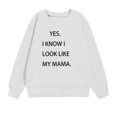 thumbnail image 2 of XXWXYD Girls Graphic Crewneck Sweatshirt Casual Long Sleeve Pullover with Funny Letter Print, Cute Tween Top for School Youth 1-11 Years, 2 of 4
