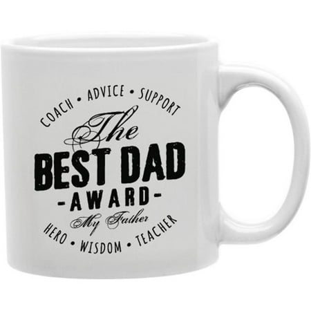 Imaginarium Goods CMG11-IGC-KBDA1 The Best Dad Award 11 oz Ceramic Coffee