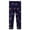 Black, variant on Tiijoy Toddler Girls Straight Fit Pants Rainbow Print Cotton Knitted Trousers, Sizes 1-2