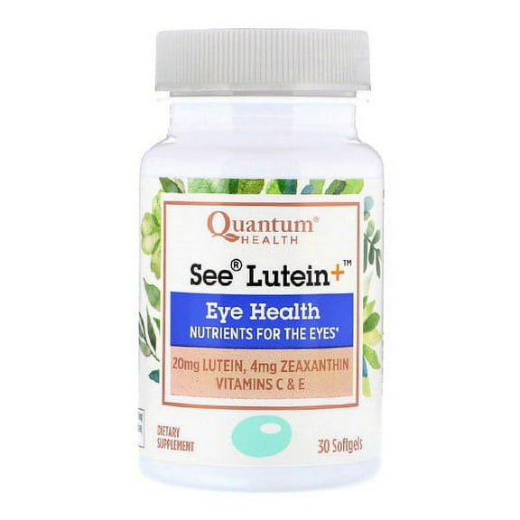 Quantum Health, See Lutein  Eye Health Softgels, 30 Ea